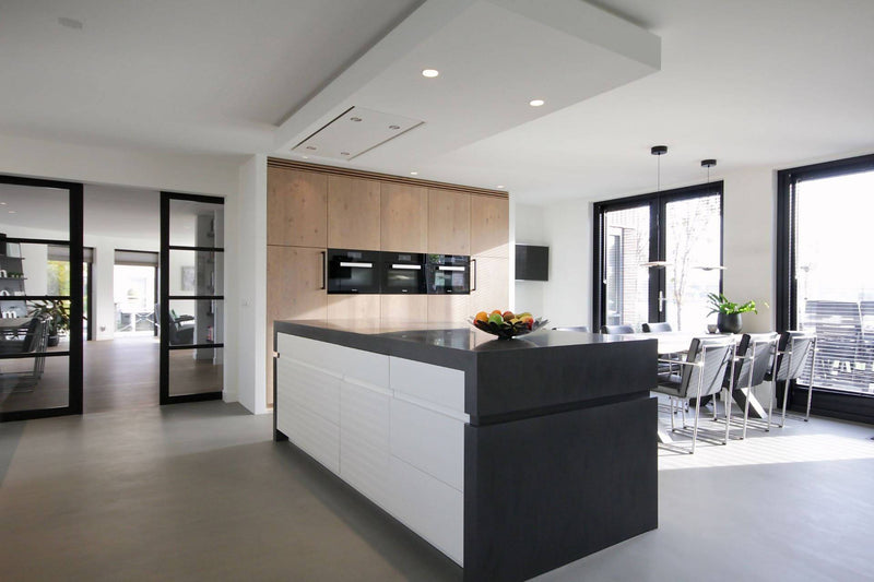Modern interieurontwerp met eikenhout-Klein Design-alle,Keuken,Woonkamer-Modern interieurontwerp met eikenhout | OBLY.com-OBLY