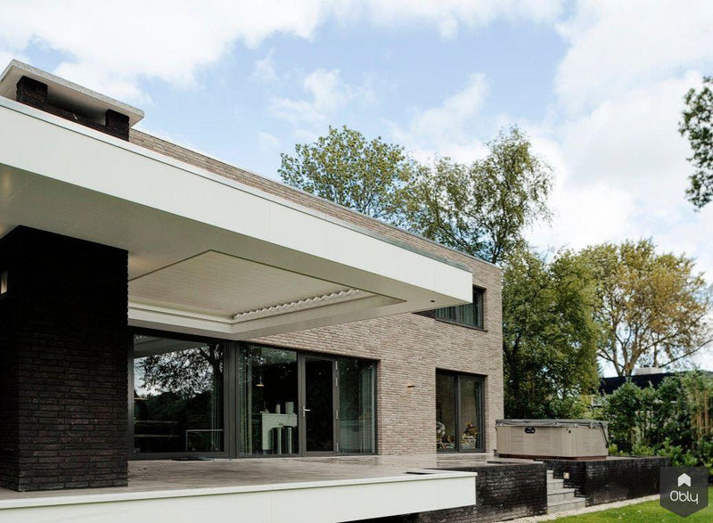 Modern ontwerp nieuwbouw villa-BB-Architecten-alle,Exterieur vrijstaand-OBLY