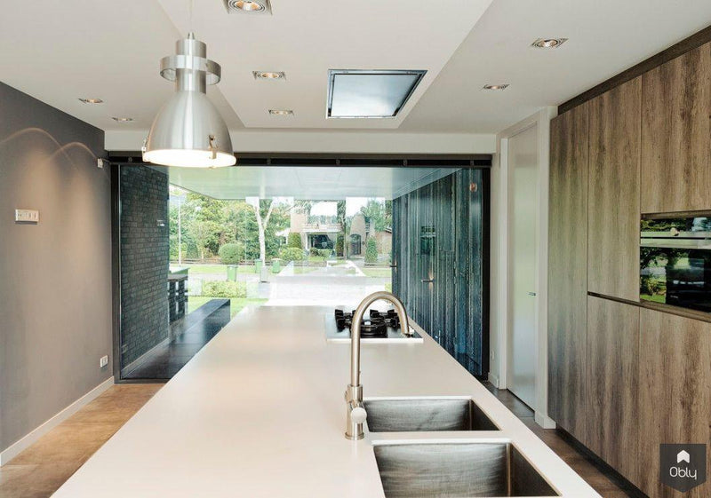 Modern ontwerp nieuwbouw villa-BB-Architecten-alle,Exterieur vrijstaand-OBLY