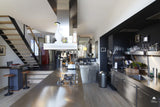 Modern pakhuis Amsterdam-HOYT Architecten & Bouwmanagers-alle,Woonkamer-OBLY