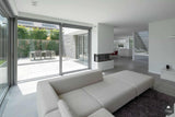 Modern woonhuis met serre-Alument-alle,Exterieur vrijstaand,grote glaspartijen,luxe villa ontwerp,minimalistische architectuur,moderne architectuur,moderne villa,moderne woning ontwerp,strakke woning-OBLY