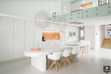 Modern woonhuis met thuisbioscoop-FERDINAND interieurbouw-alle,Keuken-OBLY