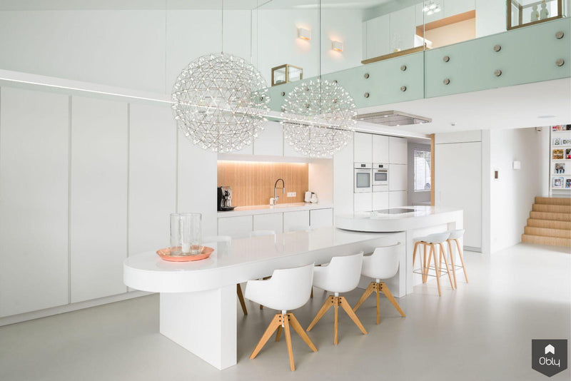 Modern woonhuis met thuisbioscoop-FERDINAND interieurbouw-alle,Keuken-OBLY