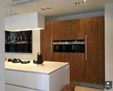 Moderne LEICHT keuken hout met wit-Wildhagen Design Keukens-alle, Keuken-OBLY