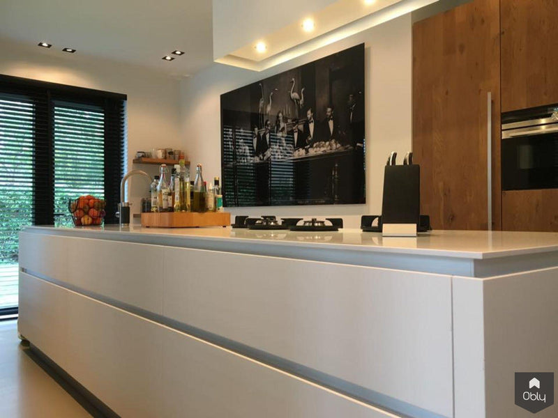 Moderne LEICHT keuken hout met wit-Wildhagen Design Keukens-alle,Keuken-OBLY