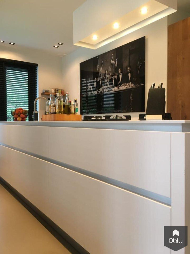 Moderne LEICHT keuken hout met wit-Wildhagen Design Keukens-alle,Keuken-OBLY