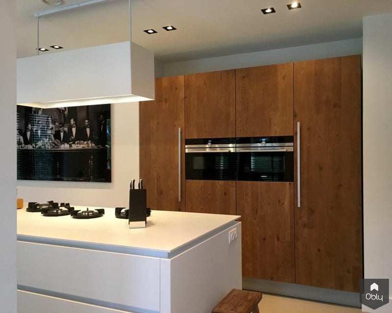 Moderne LEICHT keuken hout met wit-Wildhagen Design Keukens-alle,Keuken-OBLY
