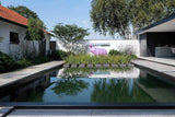 Moderne design buitenkeuken-COOXS-buitenkeuken met betonlook werkblad,design tuin met buitenverblijf,exclusieve wellness tuin,luxe buitenkeuken inspiratie,minimalistische buitenruimte,moderne buitenkeuken met barbecue,moderne design buitenkeuken,strakke tuinarchitectuur-Moderne cooxs design buitenkeuken -OBLY