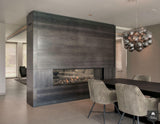 Moderne doorkijkhaard als roomdivider-Match vuur & Interieur-alle,Woonkamer-OBLY