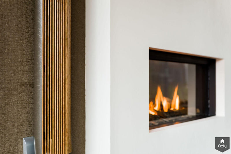 Moderne haard met geïntegreerd tv meubel-Match vuur & Interieur-alle,Woonkamer-OBLY