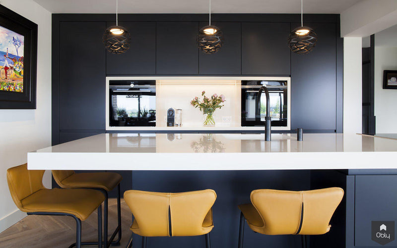 Moderne keuken in antraciet-Wood Creations-alle,Keuken-OBLY
