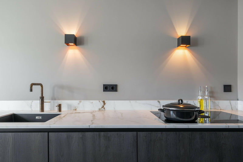 Moderne keuken met houtlook-Keukenstudio Stormink-Keuken-OBLY