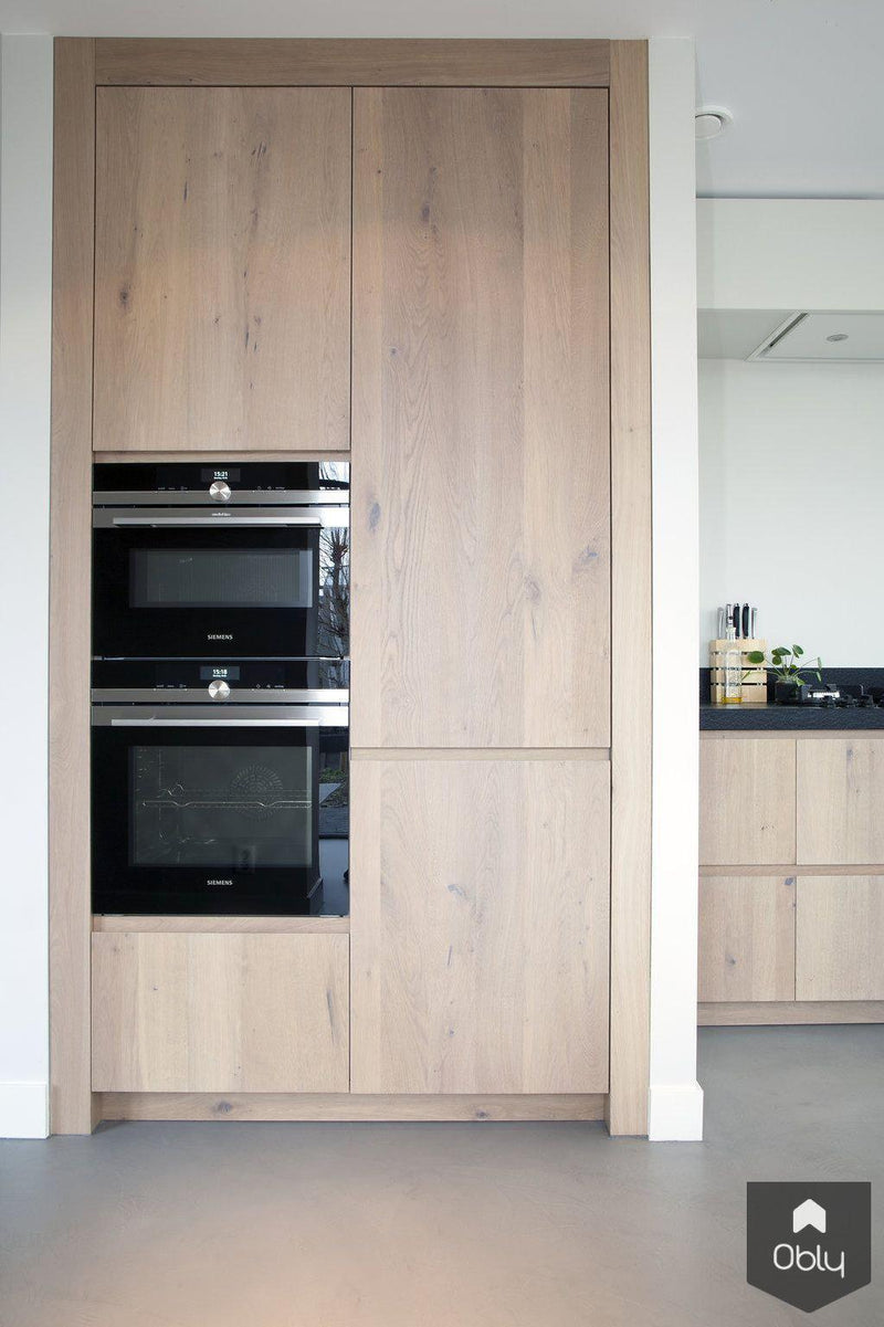 Moderne keuken nieuwbouwhuis-Wood Creations-alle,Keuken-OBLY