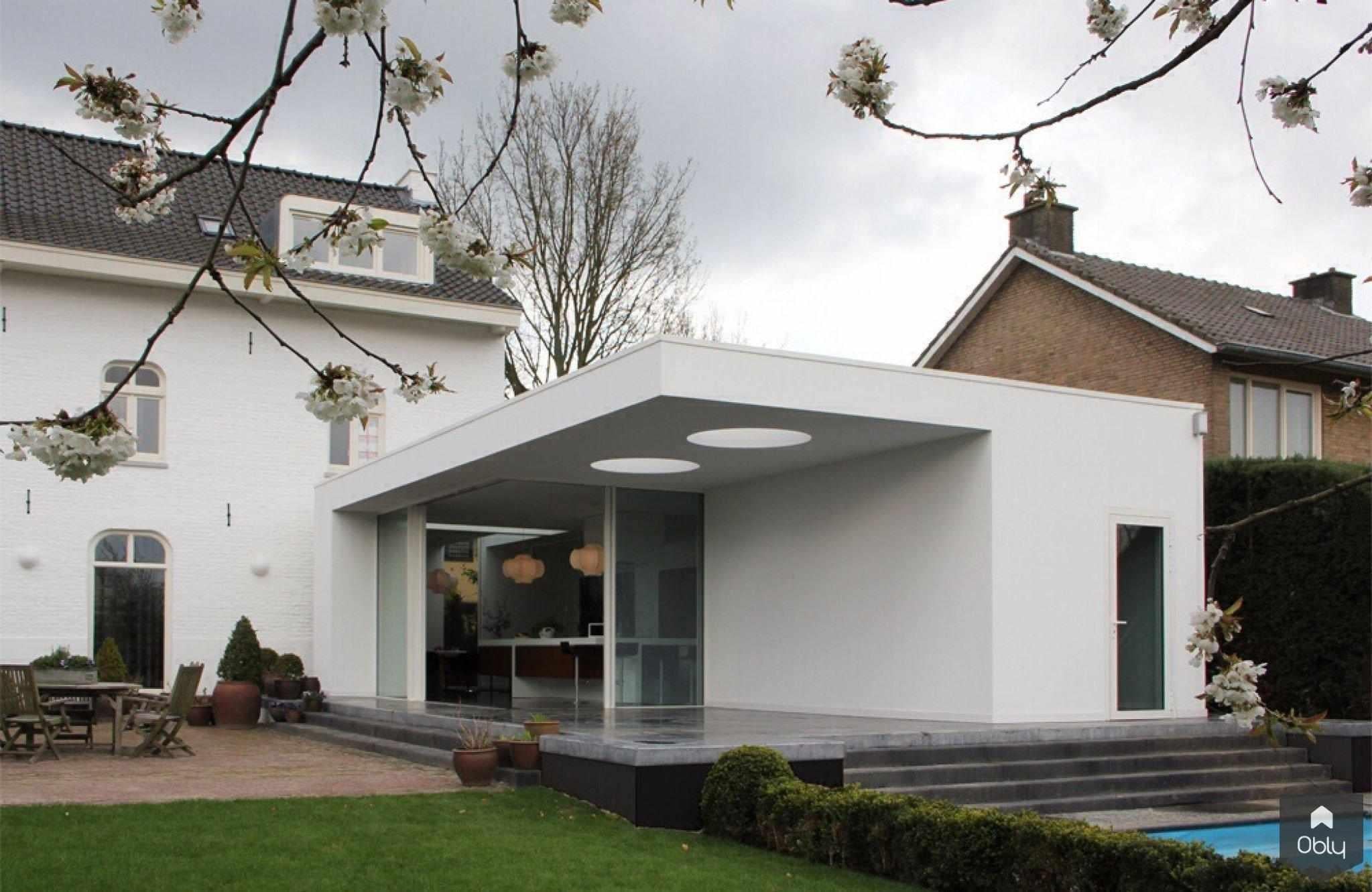 Moderne keukenuitbouw openschuivende hoekpui-KELLER minimal windows® by Kumasol-Aanbouw,alle,aluminium kozijnen,binnen buiten keuken,glazen hoekpui,Keuken,keukenuitbouw,minimalistische architectuur,moderne aanbouw keuken,moderne villa uitbouw,openschuivende hoekpui,veel lichtinval keuken-OBLY