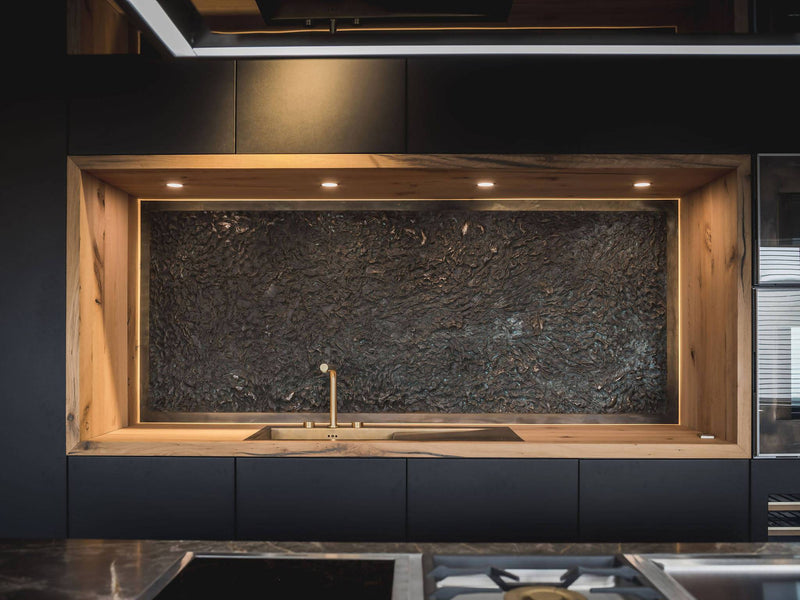 Moderne luxe keuken met marmer keukenblad-OBLY-alle,Keuken-Moderne luxe keuken met marmer keukenblad-OBLY