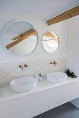 Moderne renovatie jaren 50 tussenwoning-Jaren 30 architect-Woonkamer-OBLY
