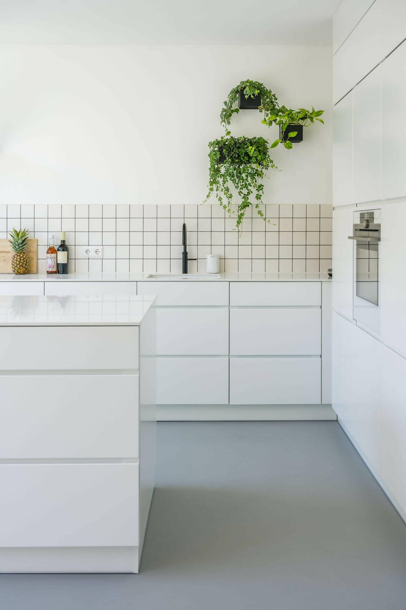 Moderne renovatie jaren 50 tussenwoning-Jaren 30 architect-Woonkamer-OBLY