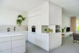 Moderne renovatie jaren 50 tussenwoning-Jaren 30 architect-Woonkamer-OBLY