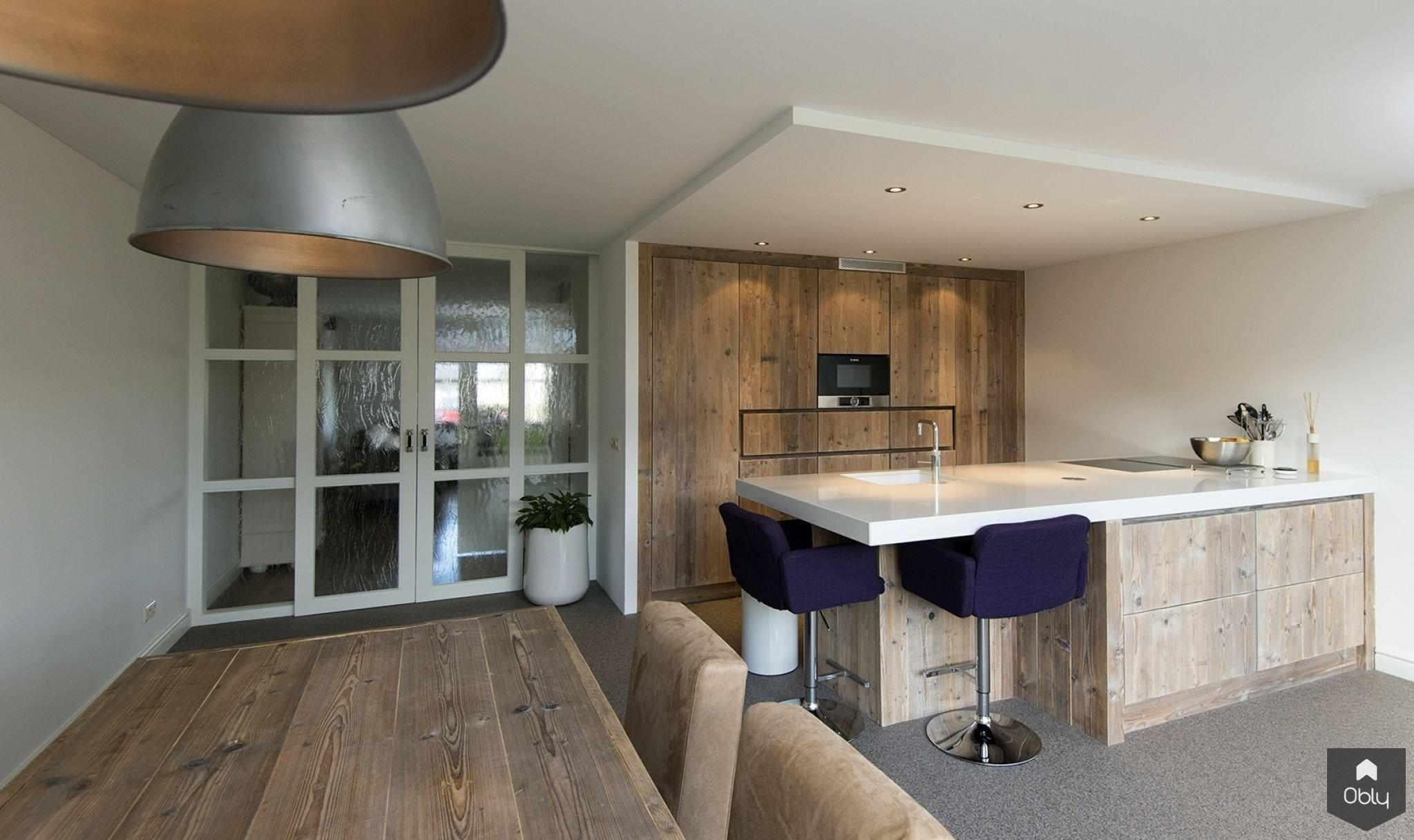 Moderne steigerhouten keuken wit composieten werkblad-Restyle-XL-alle,Keuken-OBLY