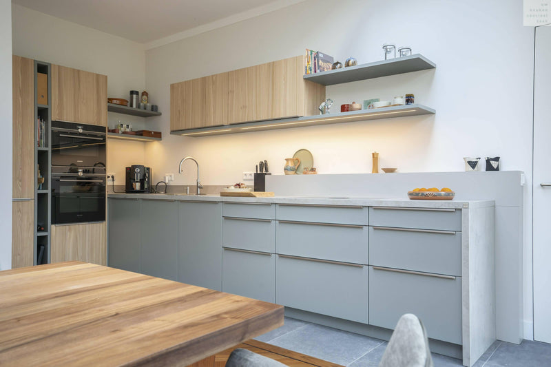 Moderne uitbouw met een compacte keuken-OBLY-keuken-Moderne uitbouw met een compacte keuken-OBLY