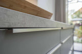 Moderne uitbouw met een compacte keuken-VINK KEUKENS-keuken-Moderne uitbouw met een compacte keuken-OBLY