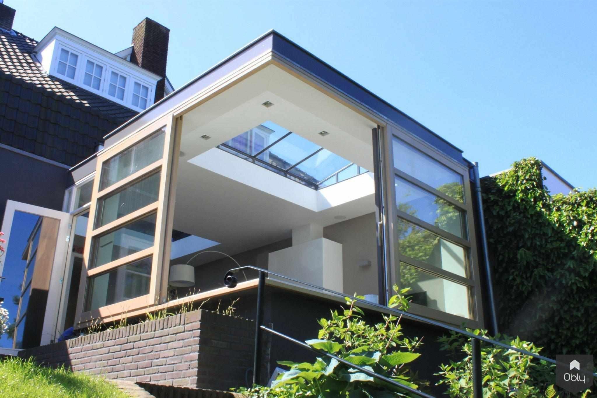 Moderne uitbouw van traditionele woning-Bröring architectuur BNA-alle,Eetkamer-OBLY