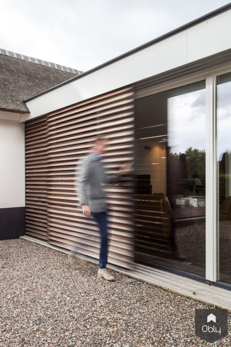 Moderne verbinding boerderij en schuur-Bob Romijnders Architectuur - Interieur-Aanbouw,alle-OBLY