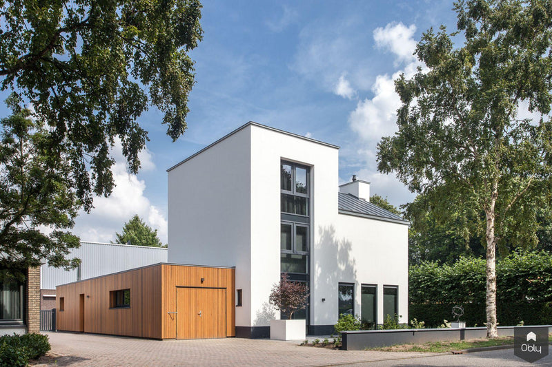 Moderne villa, Wijchen-Bob Romijnders Architectuur - Interieur-alle,Exterieur vrijstaand-OBLY
