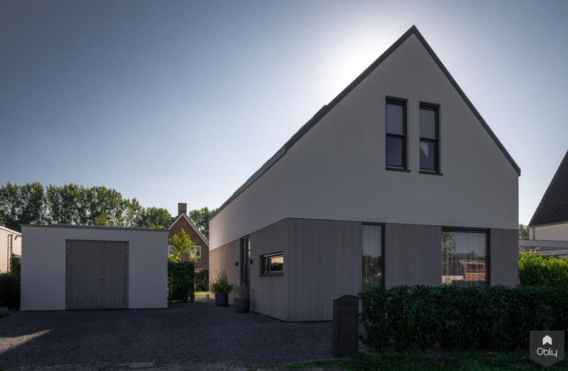 Moderne vrijstaande nieuwbouw woning-Van Os Architecten-alle,Exterieur vrijstaand-OBLY