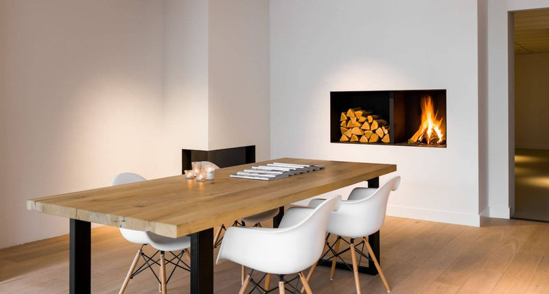 Moderne witte haardwand-Match vuur & Interieur-alle,Woonkamer-Moderne witte haardwand | OBLY.com-OBLY