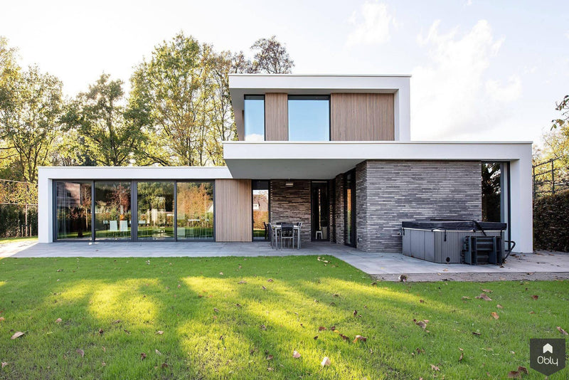 Moderne witte villa-Spanjers Architect-alle,Exterieur vrijstaand,Vrijstaand-Moderne witte villa | OBLY.com-OBLY