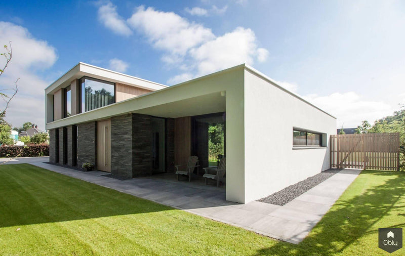 Moderne witte villa-Spanjers Architect-alle,Exterieur vrijstaand,Vrijstaand-Moderne witte villa | OBLY.com-OBLY
