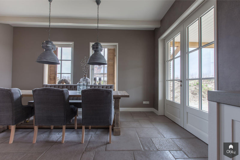 Moderne woning met Chateau Carreau vloeren-Van den Heuvel & Van Duuren-alle,Keuken-OBLY
