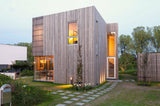 Moderne woning met houten gevel-Architect eigen huis-Exterieur vrijstaand-OBLY
