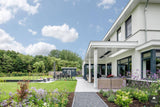 Moderne zwart wit villa-Verswijver Interieurconcepten-alle,Badkamer,Exterieur vrijstaand,Keuken,Tuinen,Vrijstaand,Woonkamer-Moderne zwart wit villa | OBLY.com-OBLY