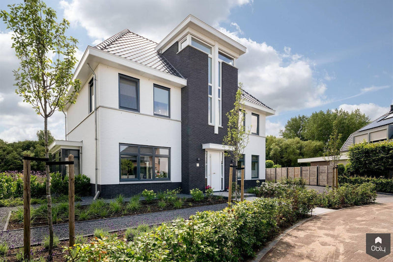 Moderne zwart wit villa-Verswijver Interieurconcepten-alle,Badkamer,Exterieur vrijstaand,Keuken,Tuinen,Vrijstaand,Woonkamer-Moderne zwart wit villa | OBLY.com-OBLY