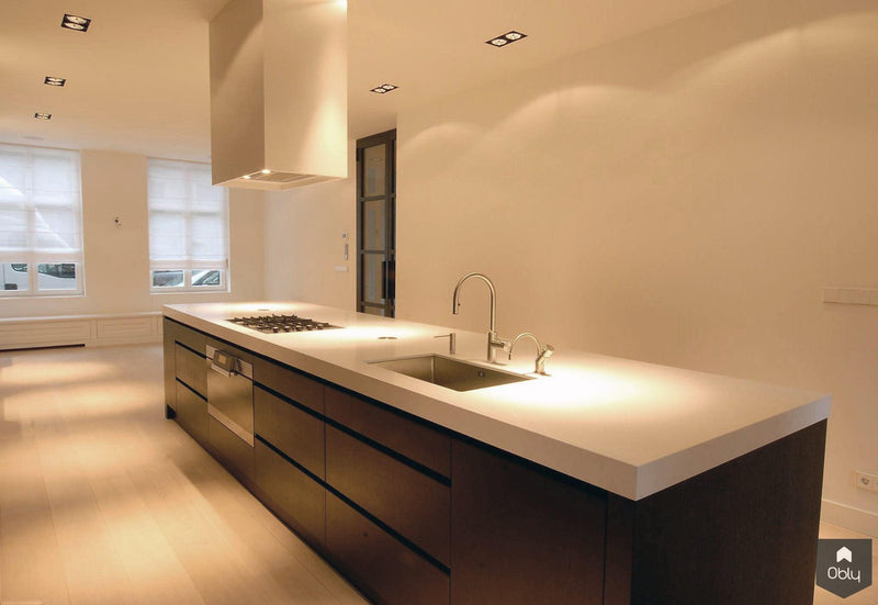 Moderne zwart witte keuken-DBD Interiors-alle,Keuken-OBLY