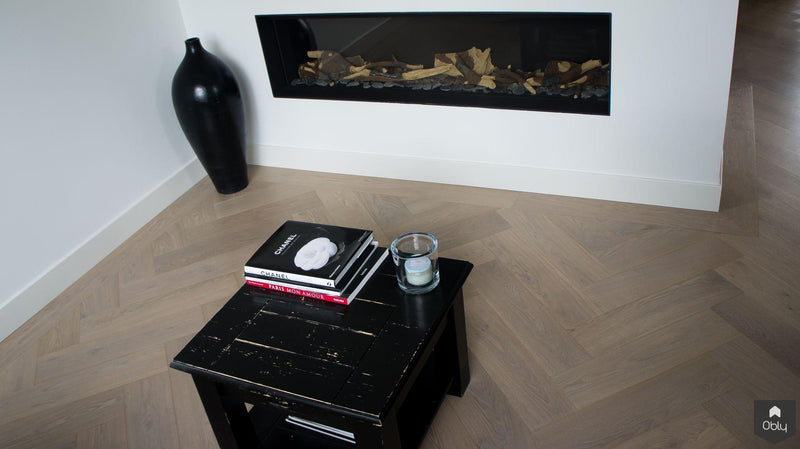 MoreFloors - Nieuwbouw woning voorzien van Eiken walvisgraat met band-MoreFloors-alle,Woonkamer-OBLY
