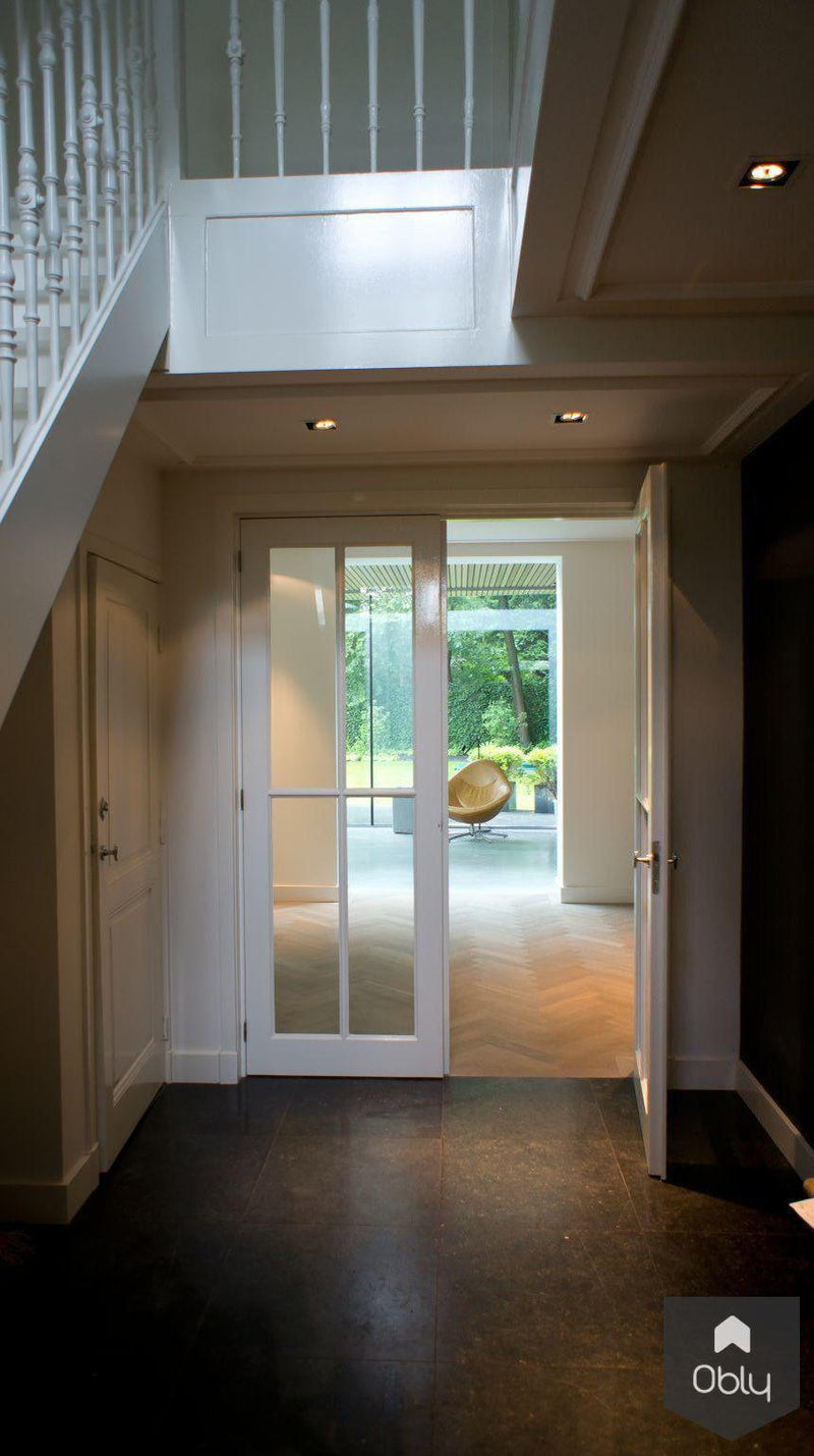 MoreFloors - Vrijstaande Villa met mooie combinatie woonbeton/ verouderde tapis visgraat vloer-MoreFloors-Aanbouw,alle-OBLY