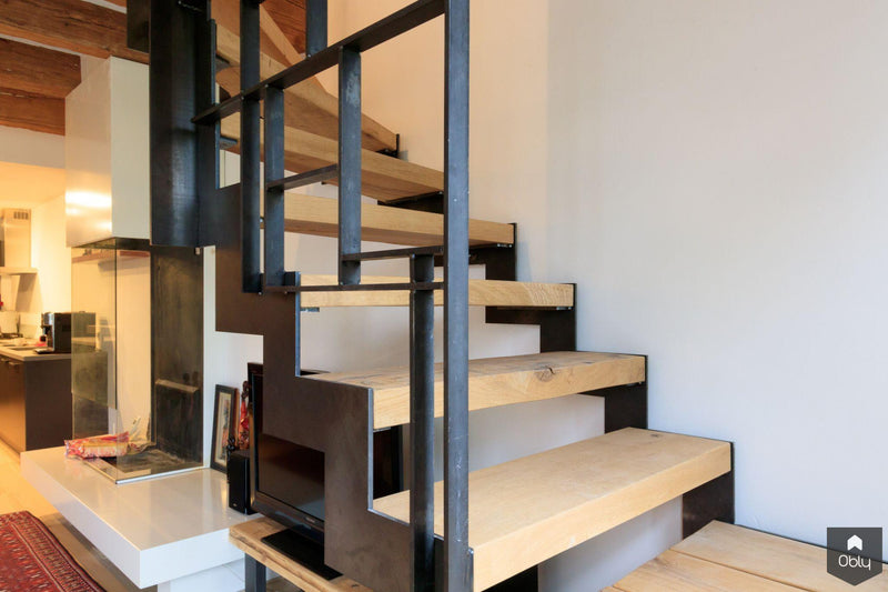 Muizentrap met stalen hekwerk-Van Bruchem Staircases-alle,Woonkamer-OBLY