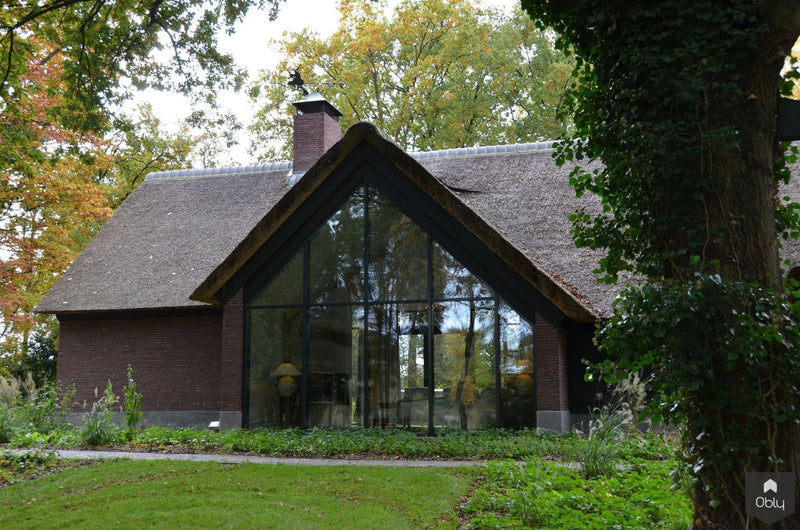 Nieuwbouw Bosvilla-Architectenbureau Drijvers Oisterwijk B.V.-alle,Exterieur vrijstaand-OBLY