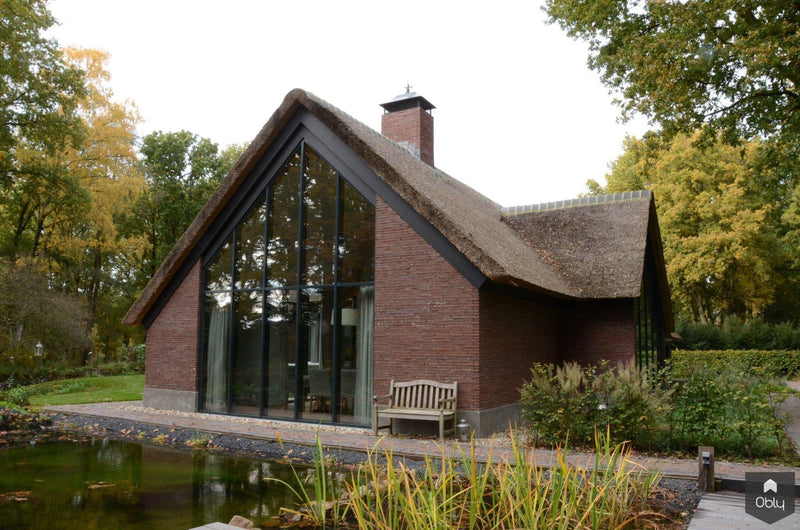 Nieuwbouw Bosvilla-Architectenbureau Drijvers Oisterwijk B.V.-alle,Exterieur vrijstaand-OBLY