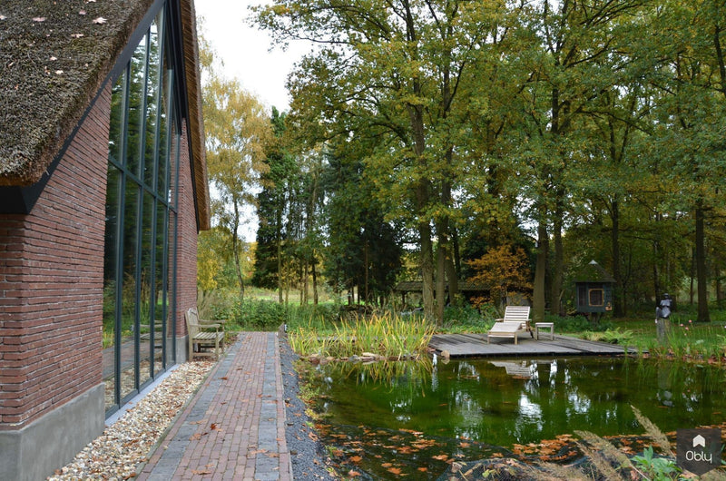 Nieuwbouw Bosvilla-Architectenbureau Drijvers Oisterwijk B.V.-alle,Exterieur vrijstaand-OBLY