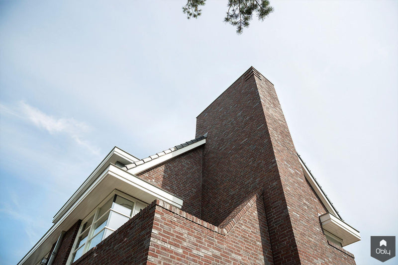 Nieuwbouw duurzame jaren '30 villa-Kraal architecten-alle,Exterieur vrijstaand-OBLY