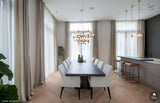 Nieuwbouwvilla met luxueus interieur-Choc Studio-alle,Keuken,Woonkamer-Nieuwbouwvilla met luxueus interieur | OBLY.com-OBLY