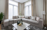 Nieuwbouwvilla met luxueus interieur-Choc Studio-alle,Keuken,Woonkamer-Nieuwbouwvilla met luxueus interieur | OBLY.com-OBLY