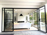 Nieuwe stalen vouwdeuren in showroom-StalenDeurenHuys-alle,Showroom-Nieuwe stalen vouwdeuren in showroom-OBLY