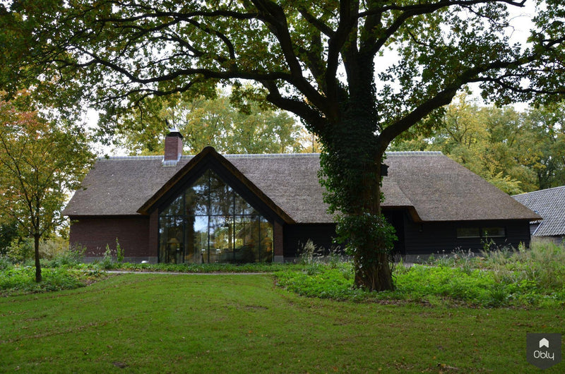 Nostalgische boerderij met glazen gevel-Alument-alle,Woonkamer-OBLY