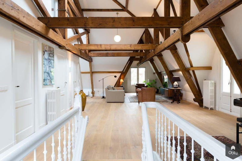 Ontwerp en renovatie rijksmonumentaal herenhuis-FOAM Architecten-alle,Woonkamer-OBLY