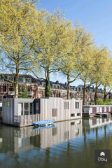Ontwerp moderne woonboot-Richèl Lubbers Architecten-alle,Exterieur vrijstaand,Vrijstaand-Ontwerp moderne woonboot | OBLY.com-OBLY